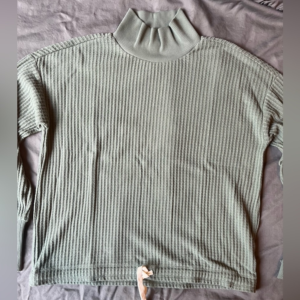 UpWest long sleeve shirt with drawstring size Medium